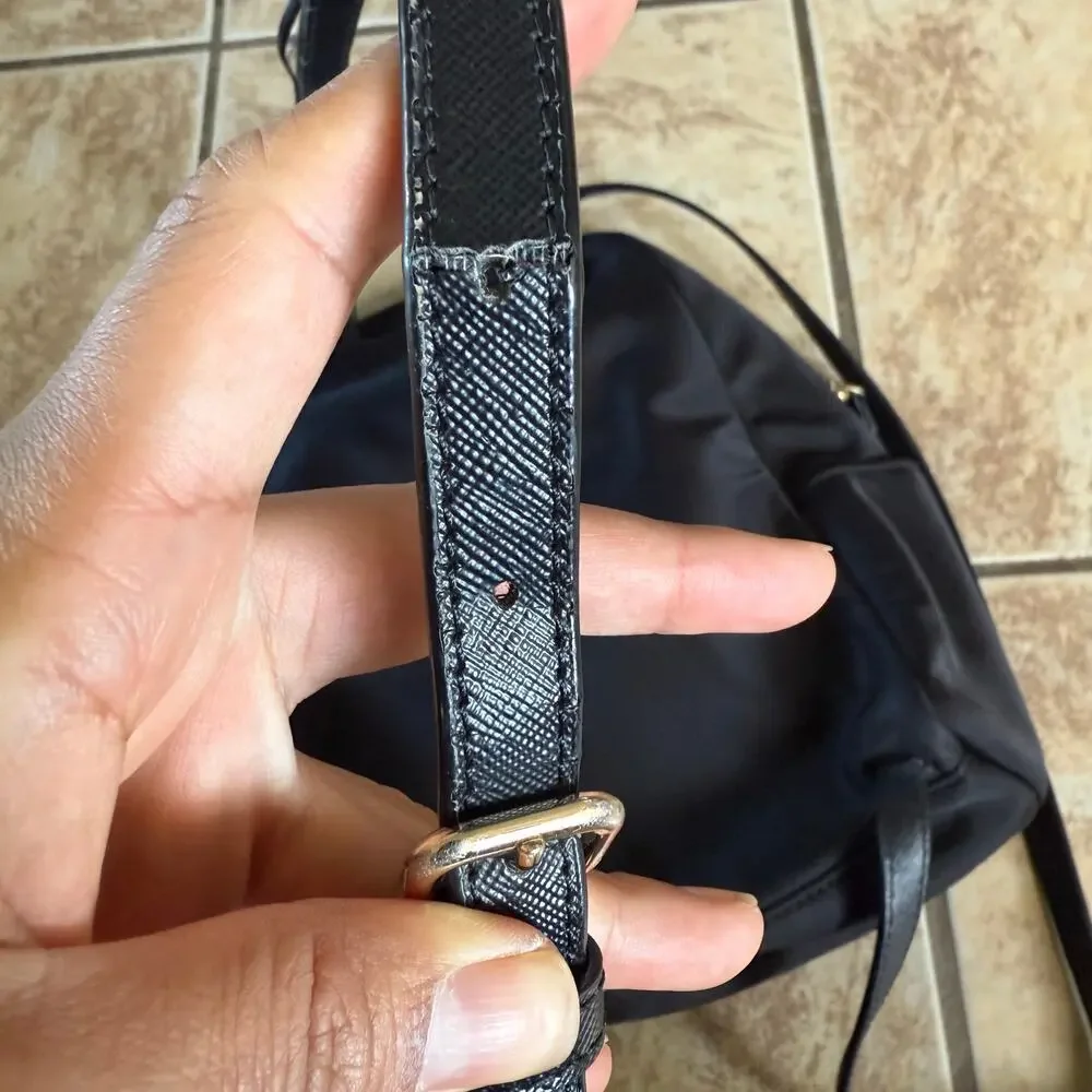 Kate Spade Black Mini‎ Backpack Travel Bag Nylon
